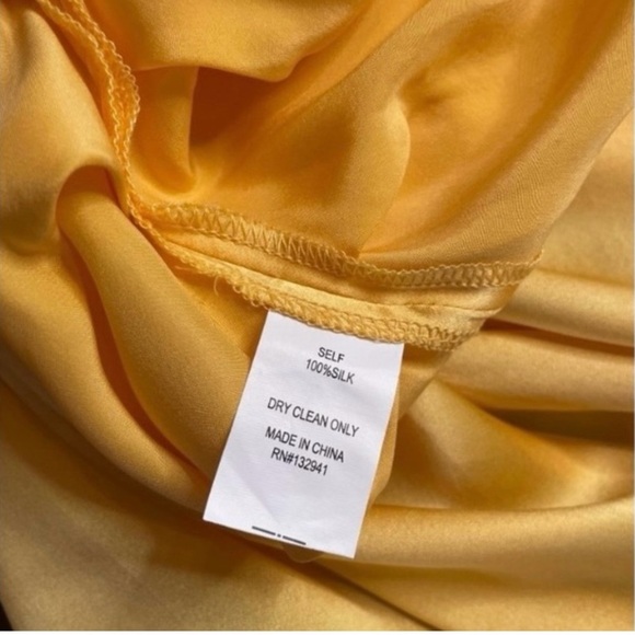 Amanda Uprichard Samba Silk Maxi Gown Dress  Size Small - Picture 8 of 10